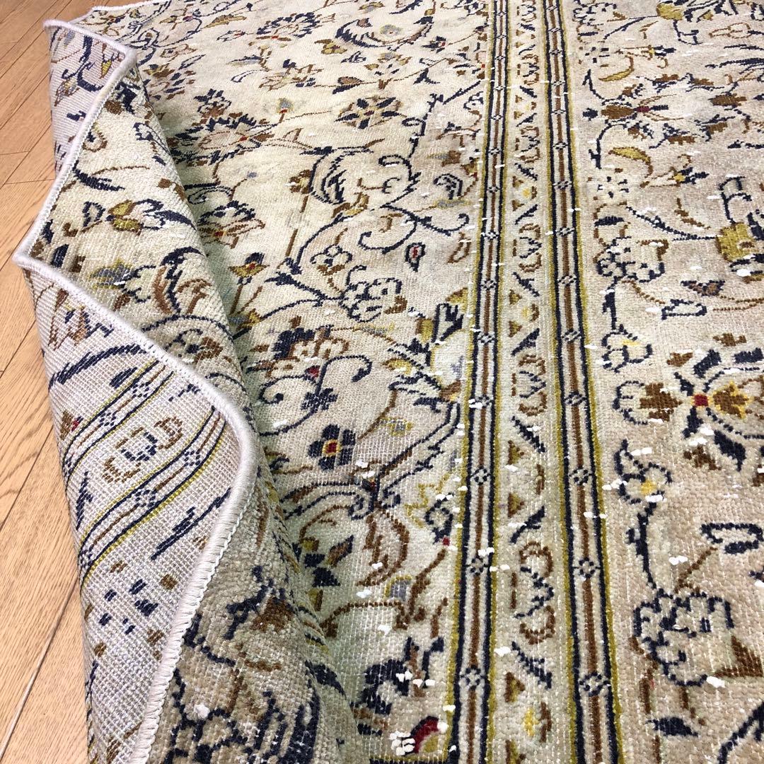 ペルシャ絨毯 ペルシャヴィンテージラグ 148x102 手織り オールド