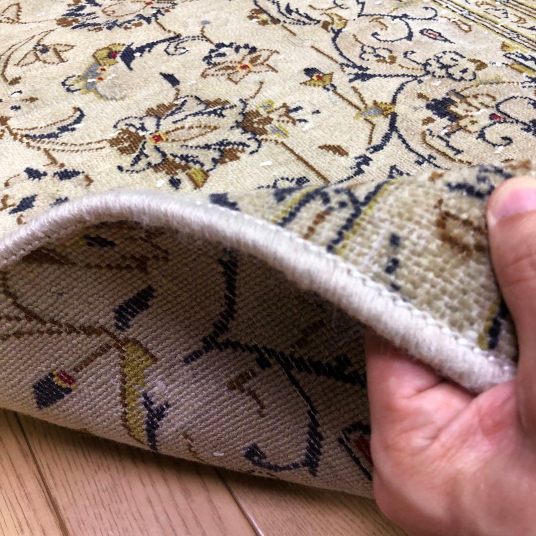 ペルシャ絨毯 ペルシャヴィンテージラグ 148x102 手織り オールド