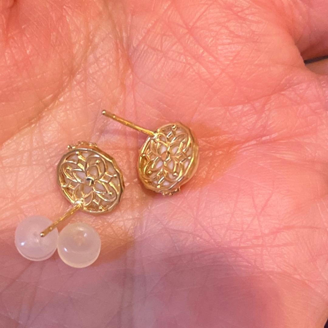 k18マベパールピアス