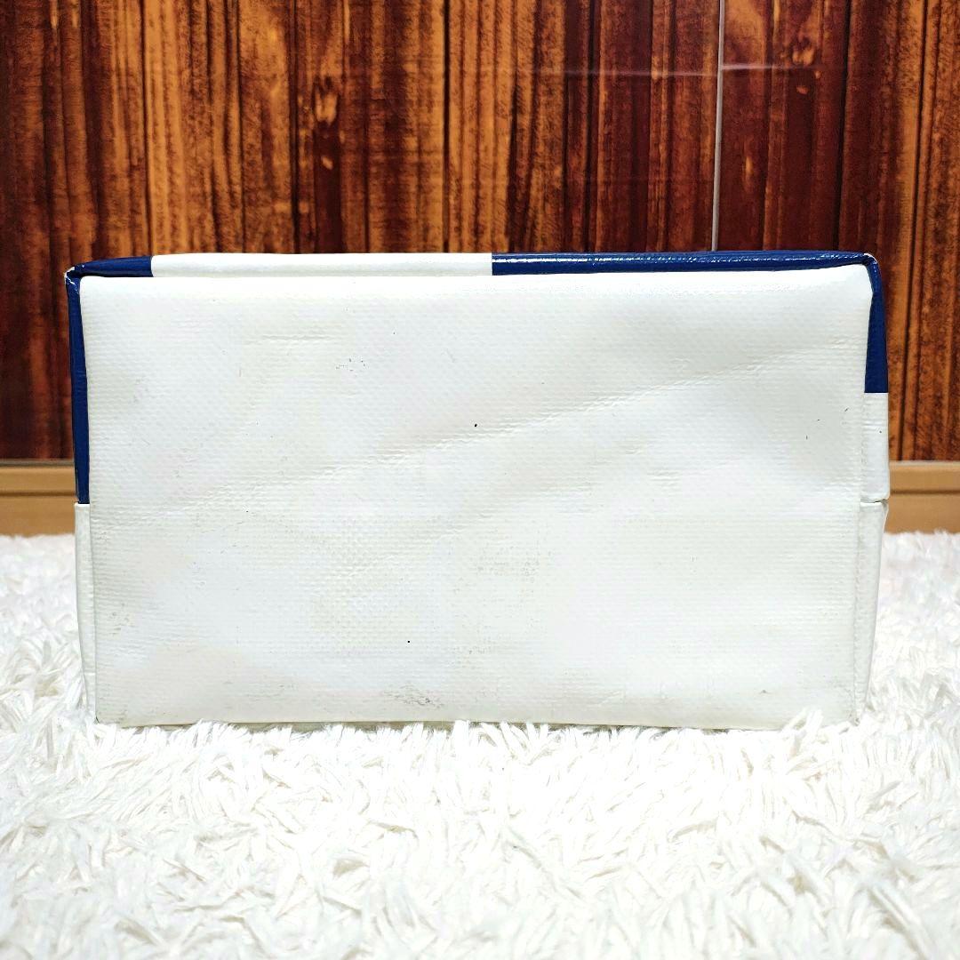 【IDタグ付】FREITAG SONNY ショートトート ブルー ホワイト