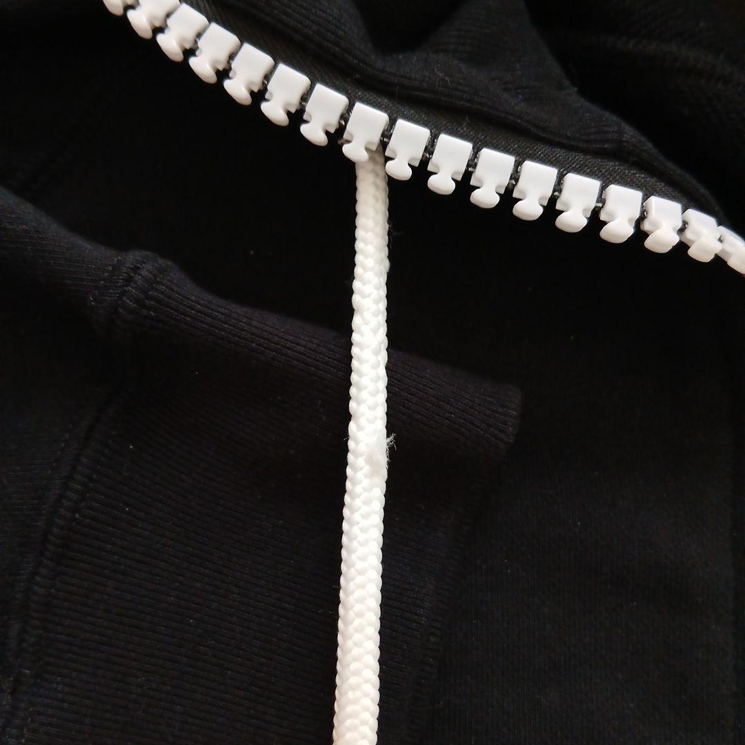 1PIU1UGUALE3 RELAX ビッグファスナーセットアップ 黒 Ｌ/M