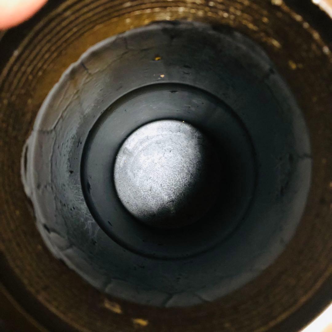 嵯峨御流 竹型 寸胴　花器