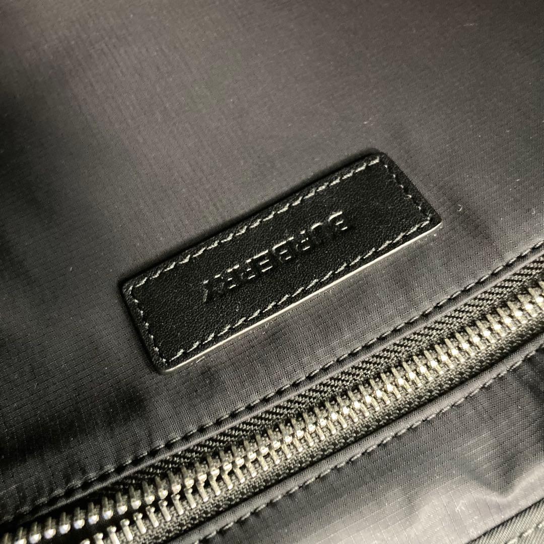 BURBERRY / アーティー ロゴ トートバッグ ショルダーバッグ ブラック