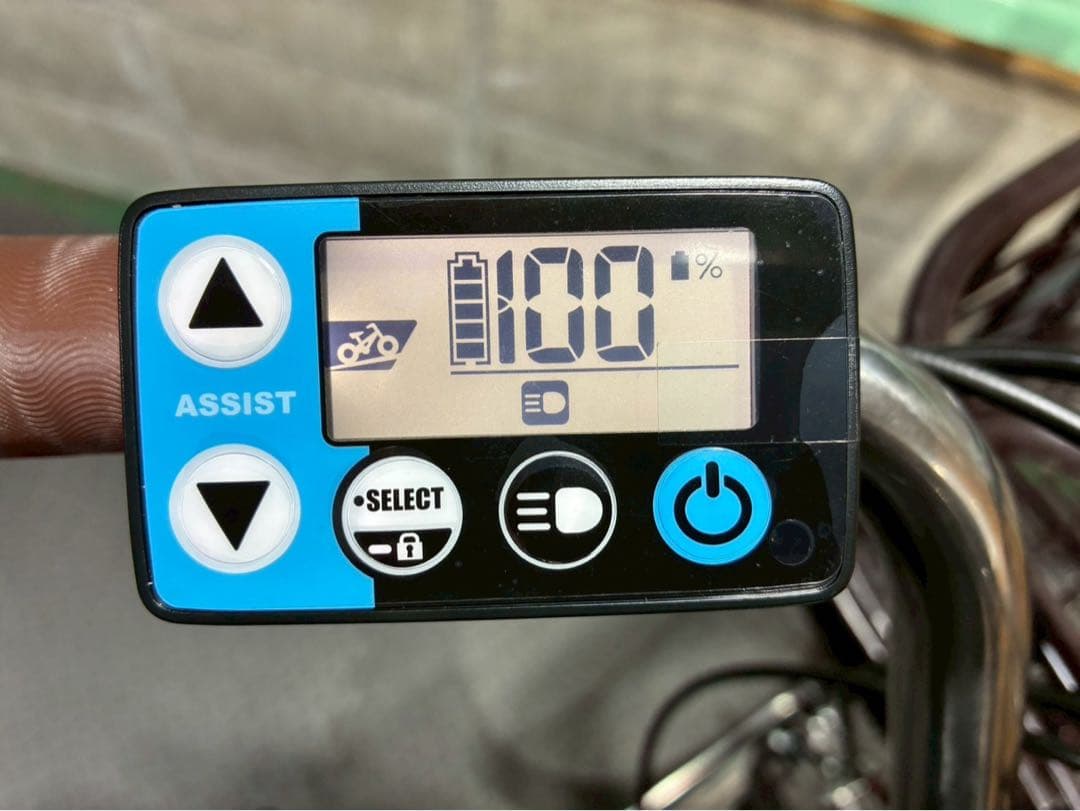 №8600 電動自転車　ヤマハ　パスナチュラ 26インチ ブラウン