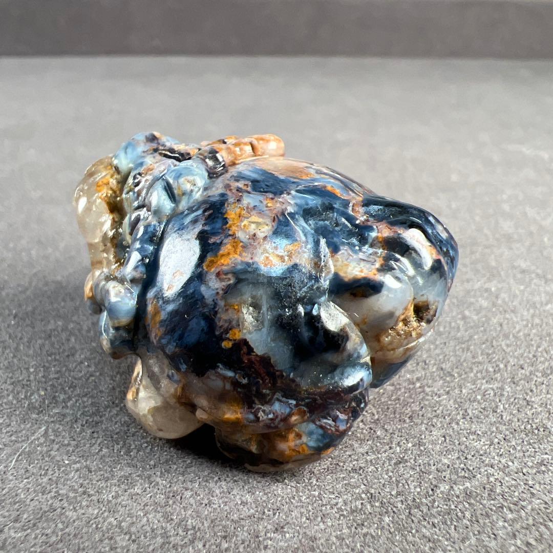 天然石　ロングイ　ピーターサイト　デニムシリカ