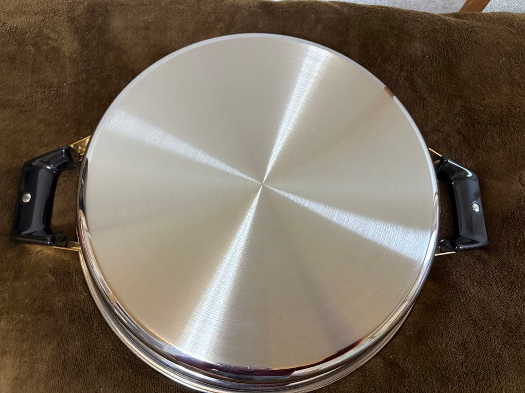 【未使用品・ワケあり】タッパーウェア　レインボークッカー　26cm 浅鍋