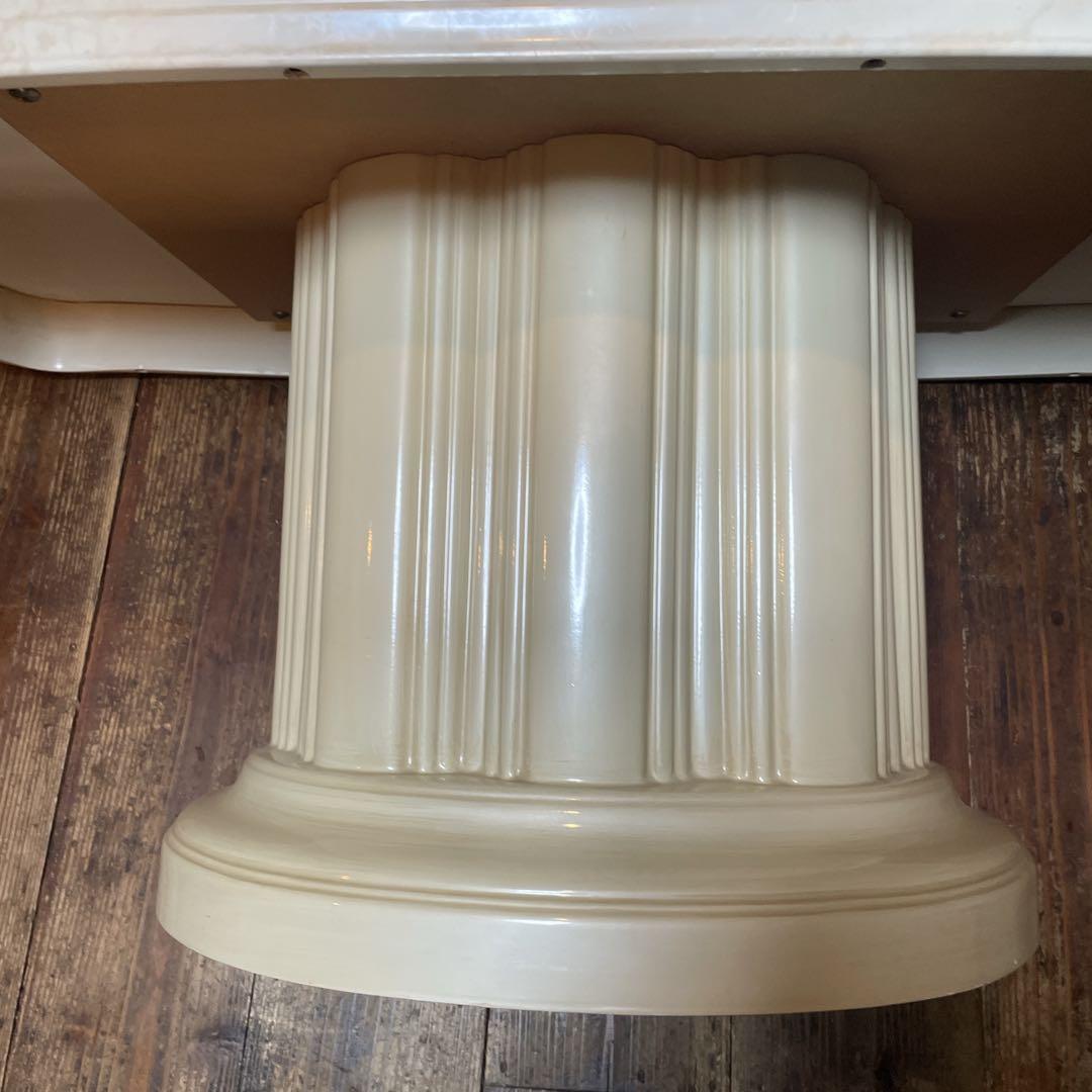 サルタレッリ　フローレンスシリーズ　アイボリー　ダイニングテーブル　115cm