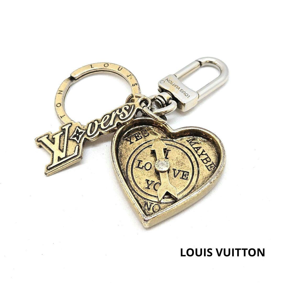 LOUIS VUITTON ルイ ヴィトン キーホルダー ラバーズ ハート