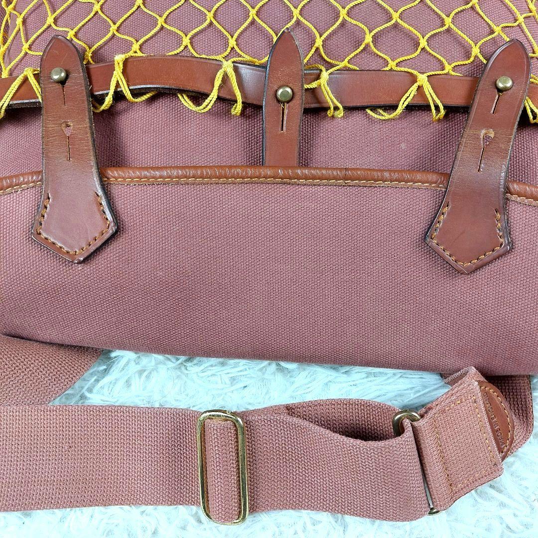 BRADY サンドリンガム ゲーム レザーキャンバス ベルトメッセンジャーバッグ