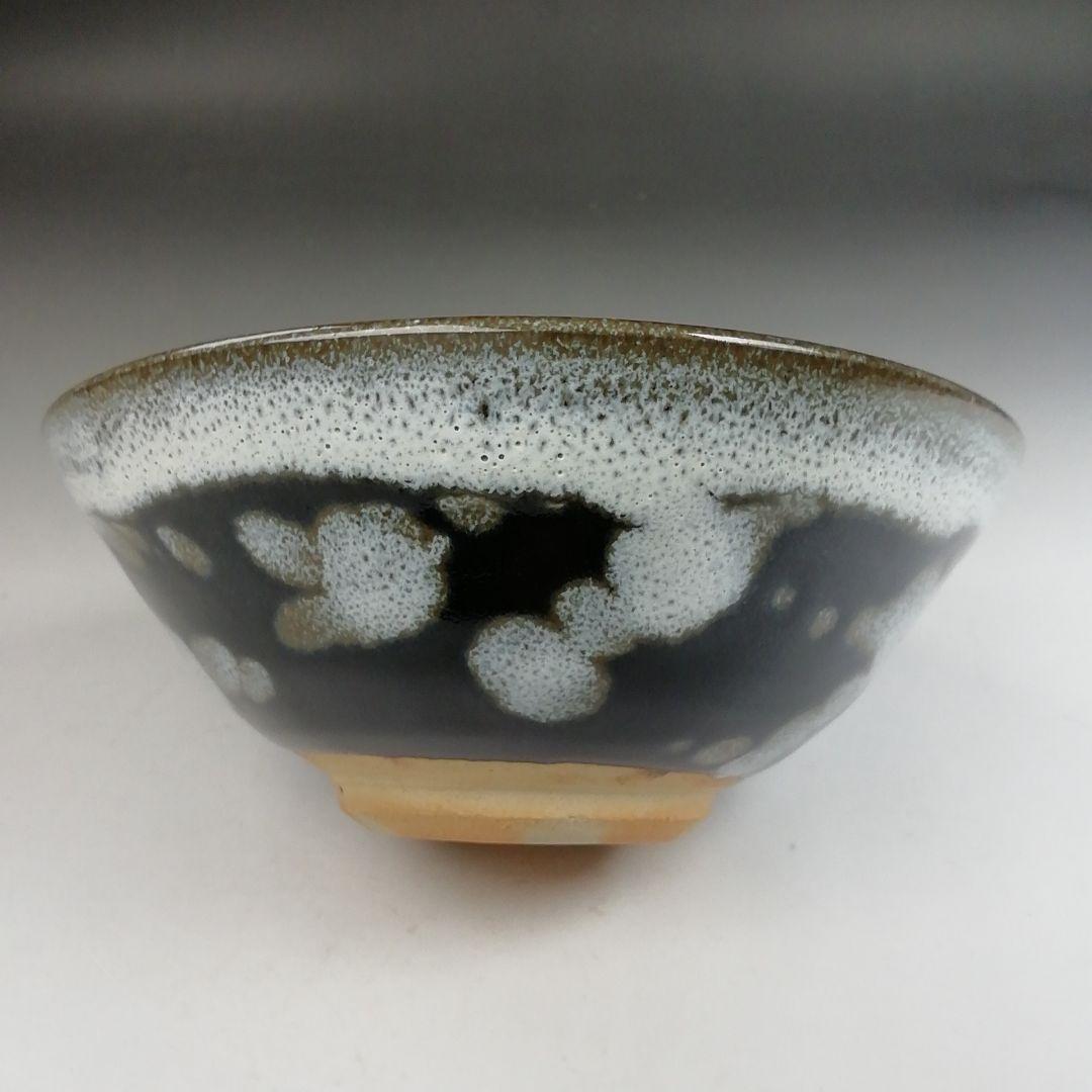 Ｗ２３０　茶碗　『白燦釉　茶碗』『谷口良三 造』　共箱　抹茶碗　茶道具