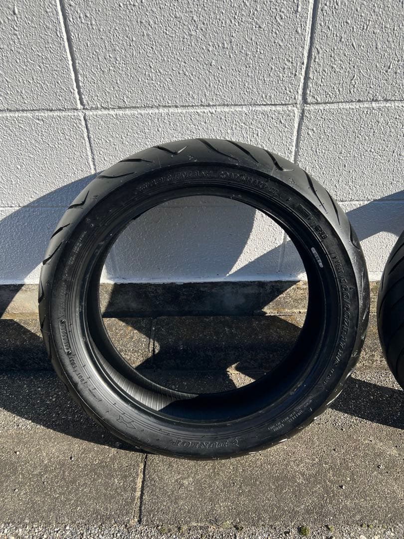 ダンロップ スポーツマックス160/60ZR17 2本セット