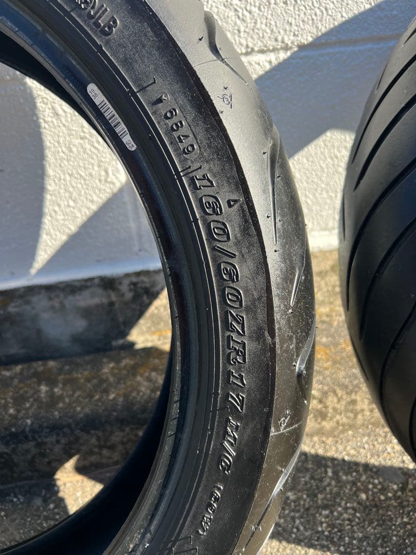 ダンロップ スポーツマックス160/60ZR17 2本セット