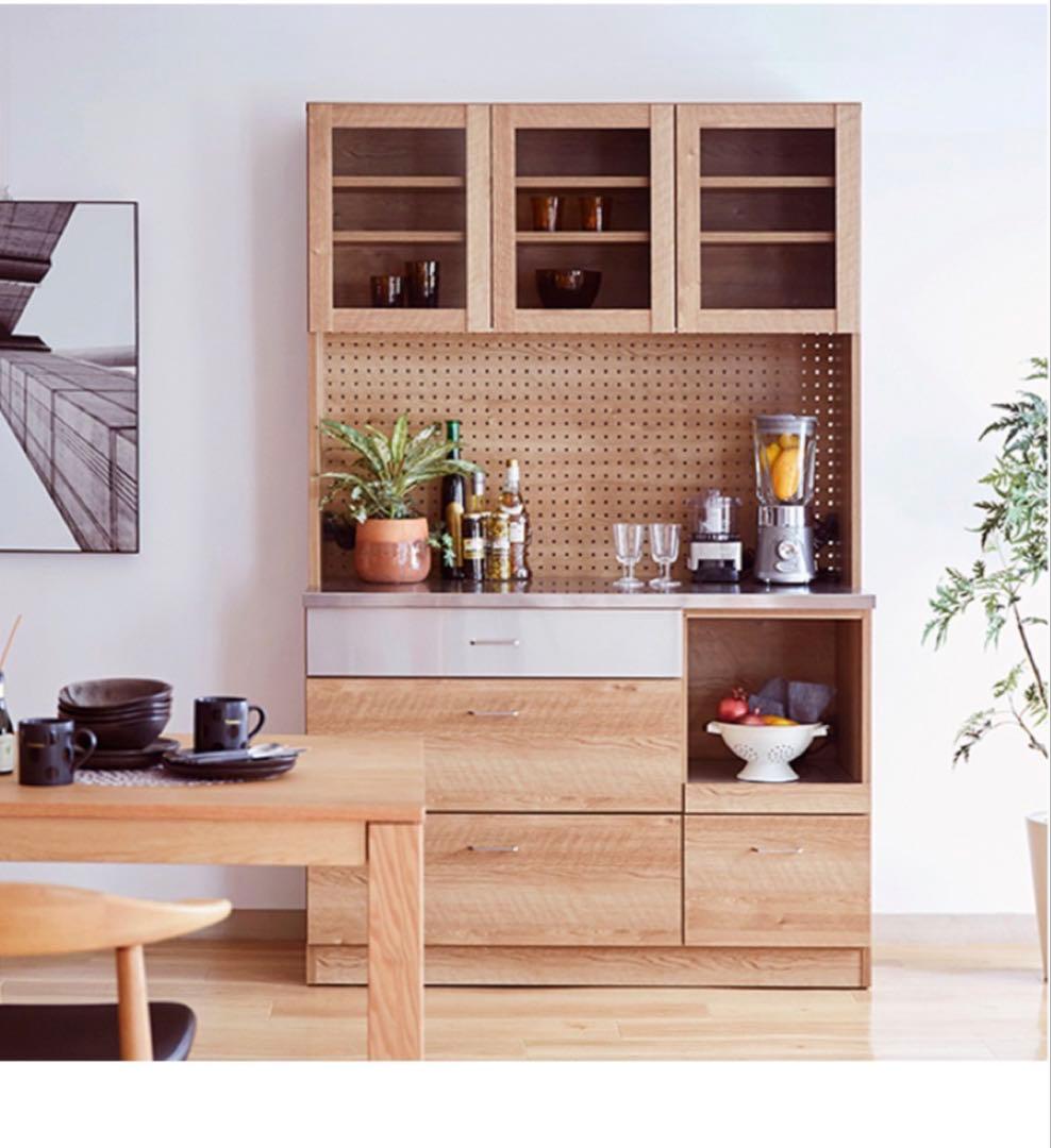 LIVING HOUSE ルシード 120オープンダイニングボード ナチュラル