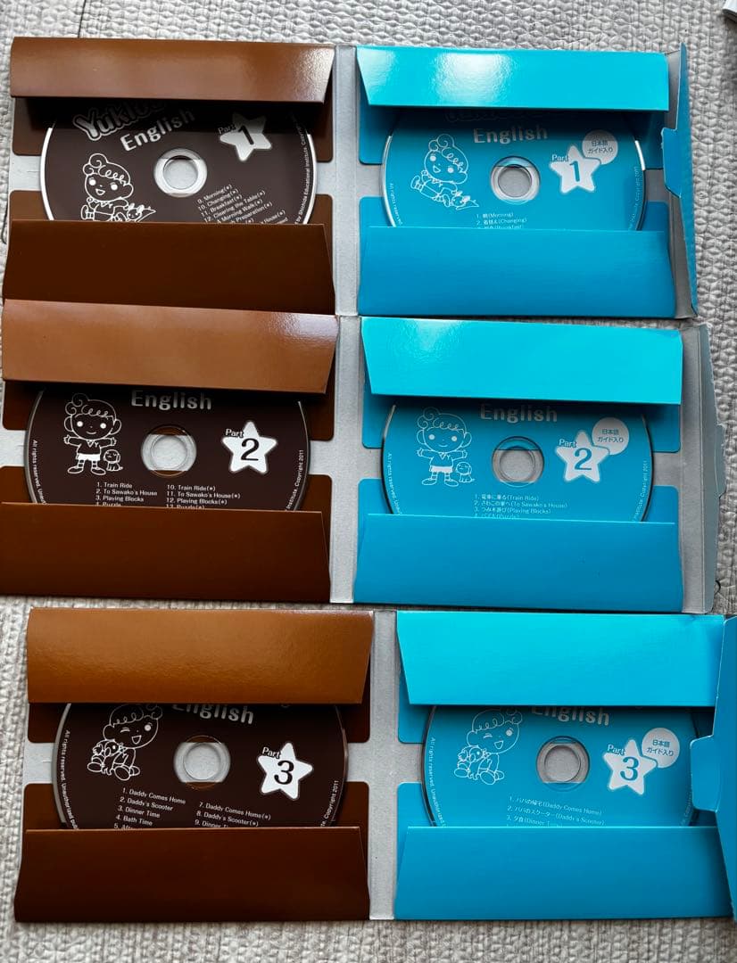 七田式英語　さわこの一日　ゆきおの一日　セット　聞き流し