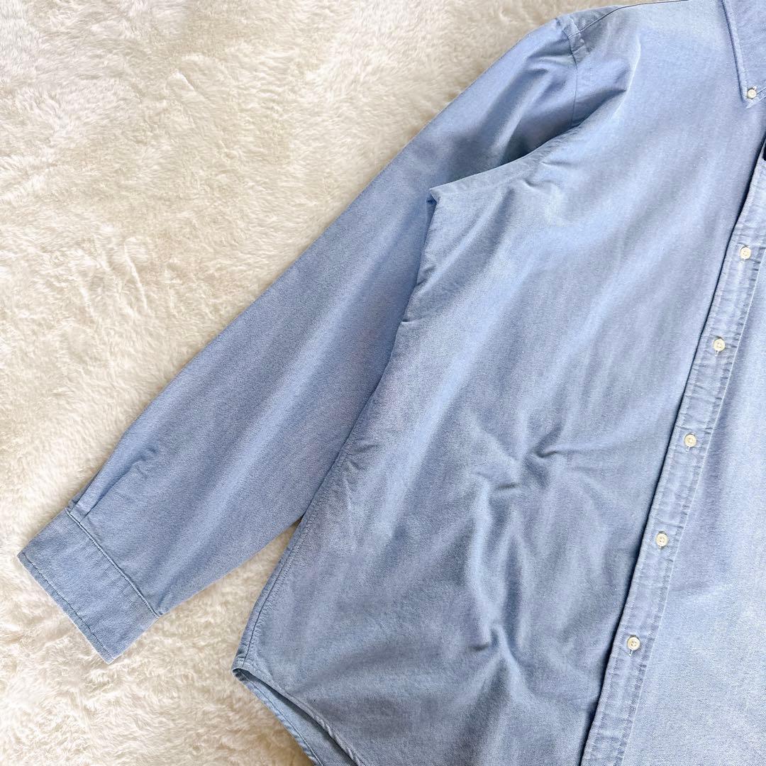 新品タグ付き✨【ラルフローレン】ポロベア オックスフォードシャツ ブルー XL