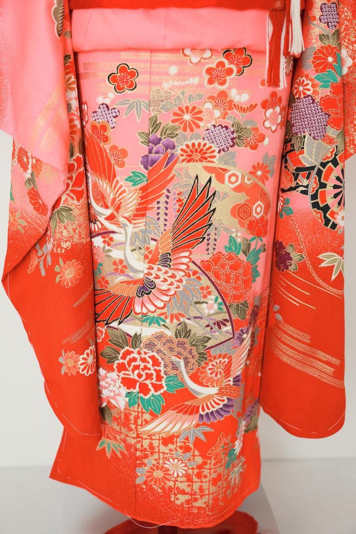 七五三　7歳　着物　セット　女の子 *b05