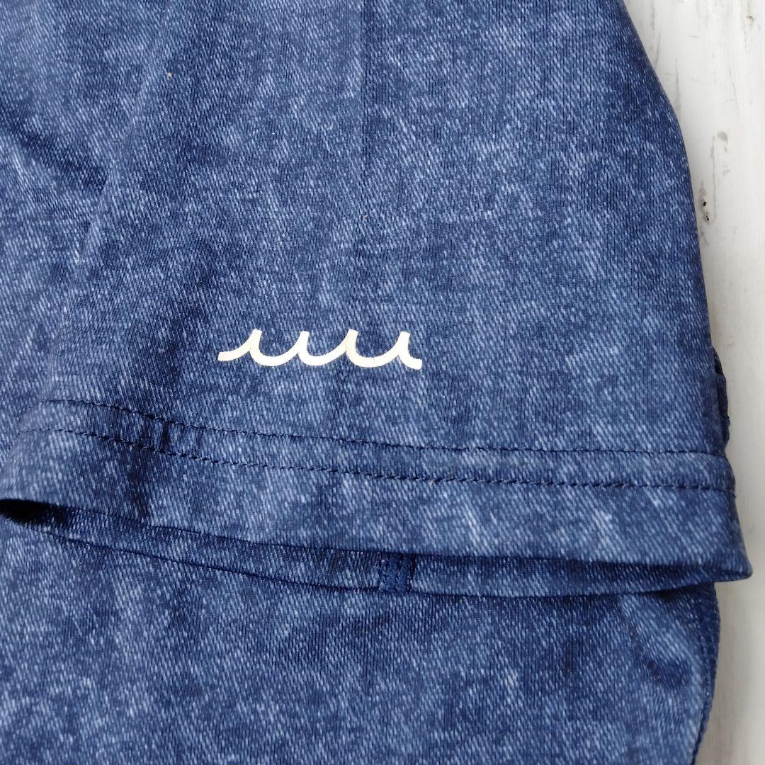 muta marine【美品】ラッシュガード　セットアップ　デニム柄　ゴルフも◎