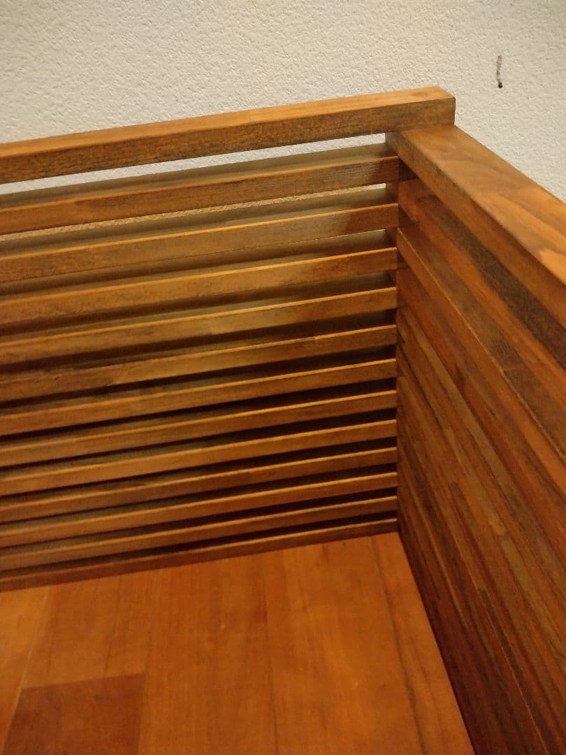 木製　ハンドメイド　オーダー　ロの字　棚　シェルフ　水槽台　アクアラック　金魚