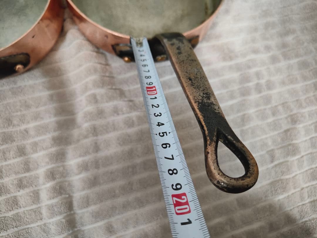 銅鍋　フランス製　ソテ鍋