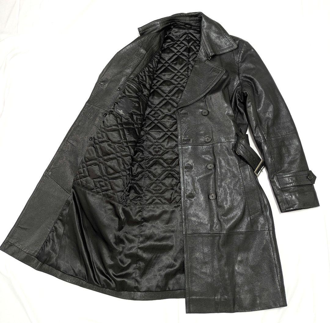 【未使用級】Jリンドバーグ J.LINDEBERG レザートレンチコート