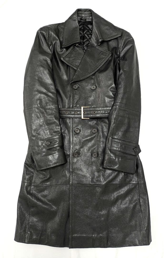 【未使用級】Jリンドバーグ J.LINDEBERG レザートレンチコート