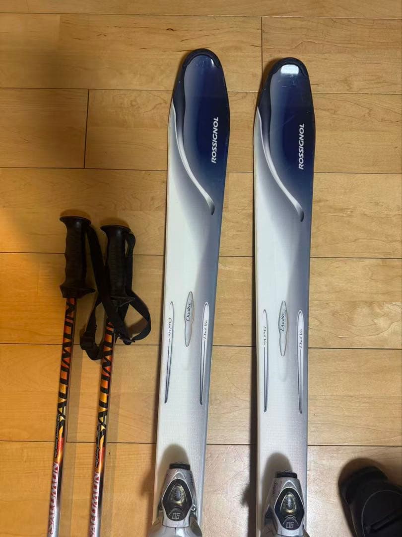 ROSSIGNOL レディース用　スキー３点セット　160センチ