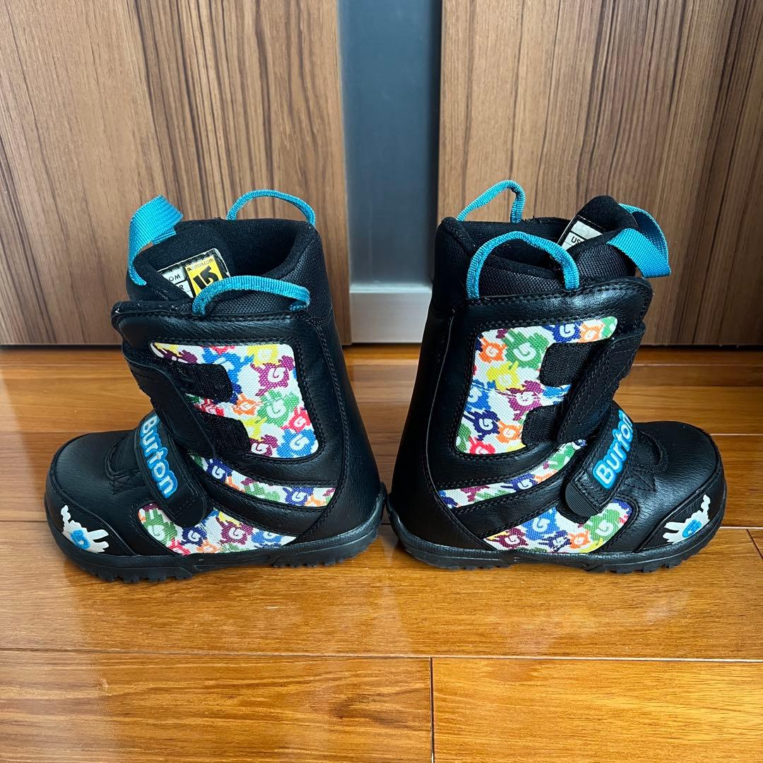 【箱あり】バートン　キッズスノーボード、ビンディング、スノボブーツセット
