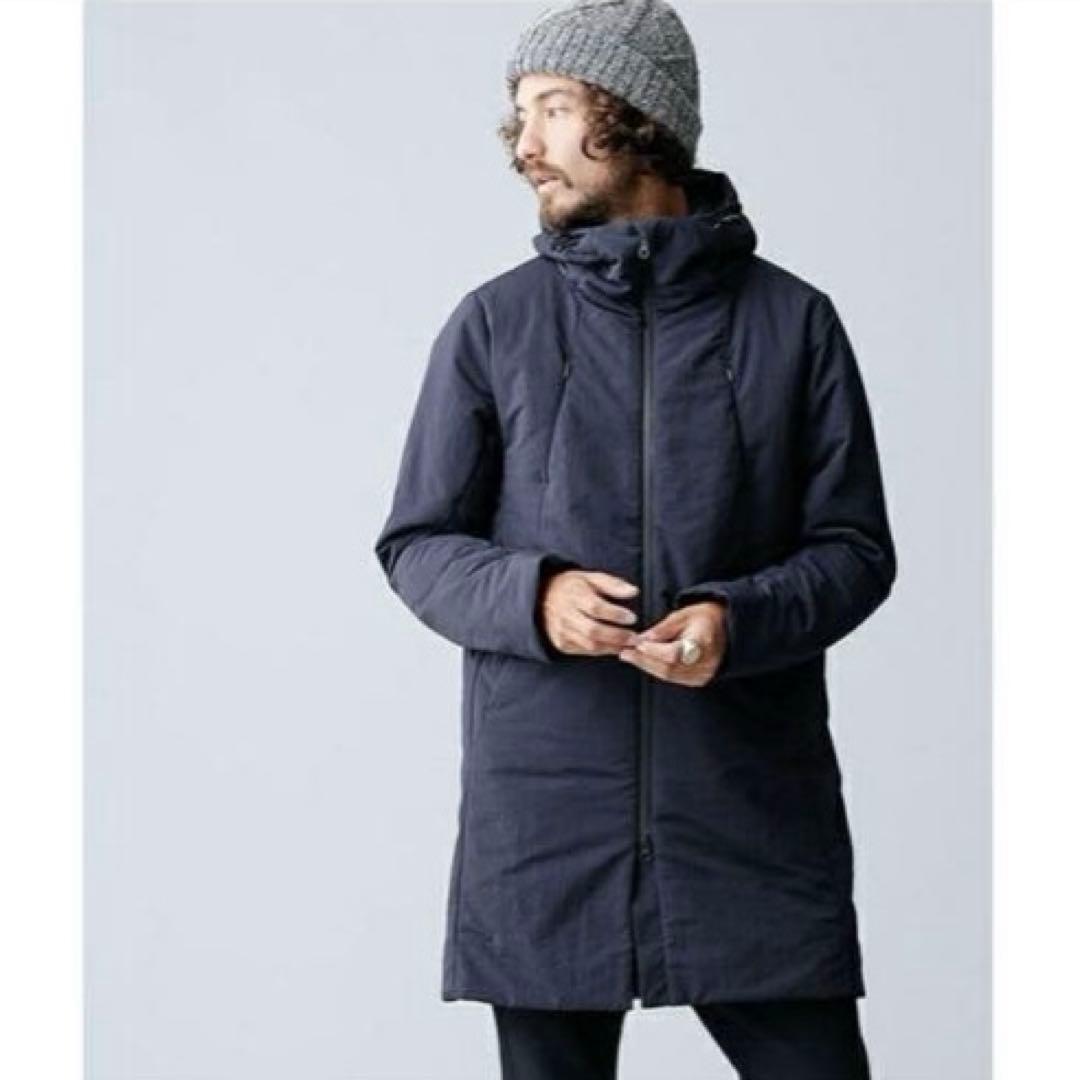 ナノ・ユニバースnano・universe 西川ダウン フーデットコート