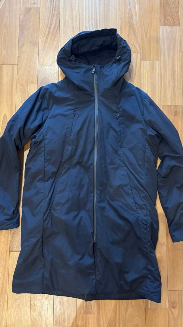 ナノ・ユニバースnano・universe 西川ダウン フーデットコート