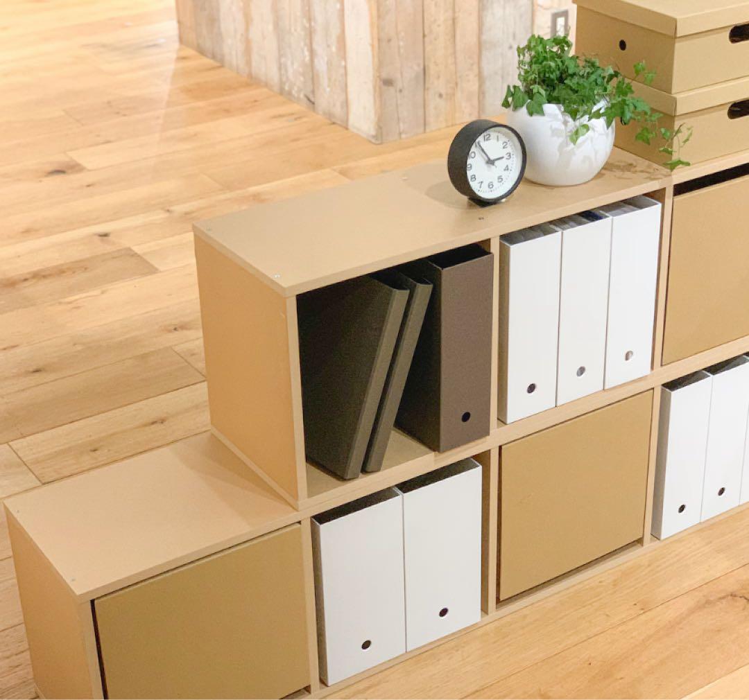 ☘️送料無料⭐️超美品⭐️２セット⭐️無印⭐️廃盤希少⭐️パルプボードボックス４段⭐️