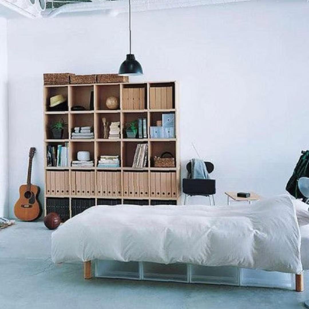 ☘️送料無料⭐️超美品⭐️２セット⭐️無印⭐️廃盤希少⭐️パルプボードボックス４段⭐️