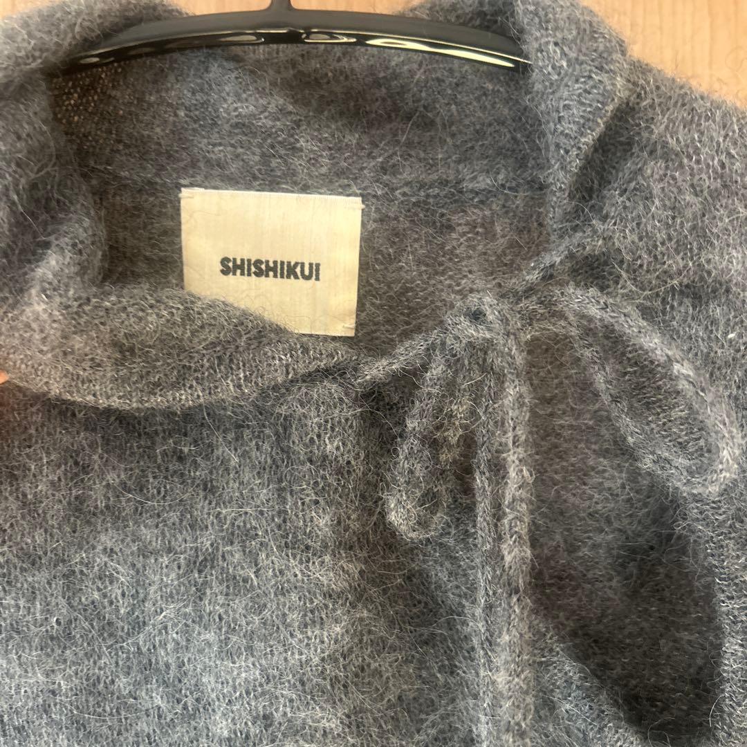 トップス SHISHIKUI china long / GRAY