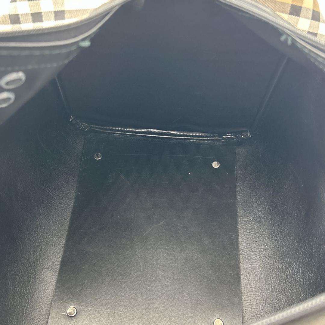 希少 バーバリー ボストンバッグ ノバチェック ホースロゴ シャドーホース