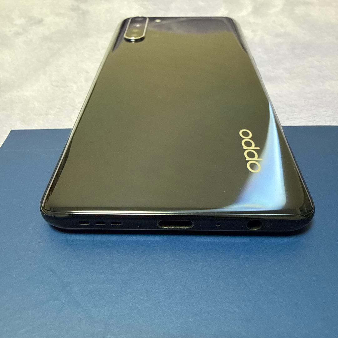 動作確認済☆OPPO Reno 3A本体 ブラック☆楽天モバイル