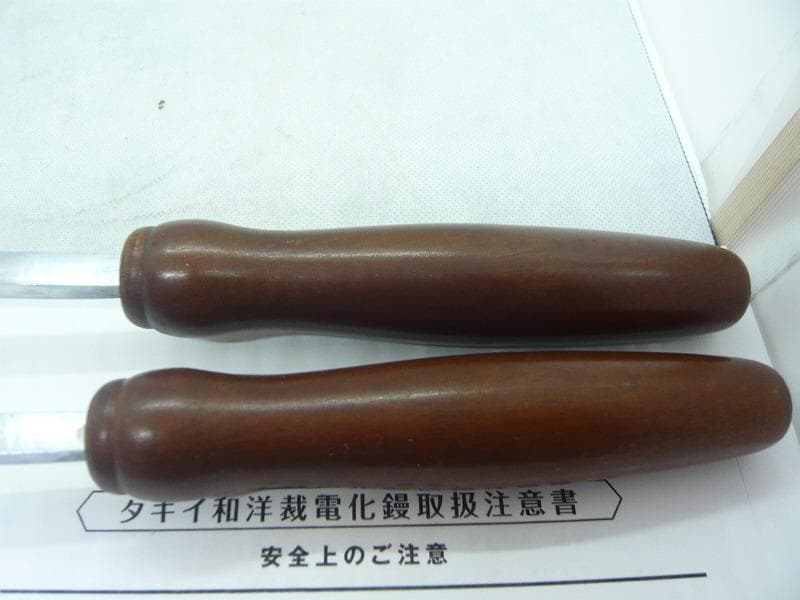 美品　タキイ和裁電化鏝　和裁コテ　和裁こて　タキイ製　鏝２本付