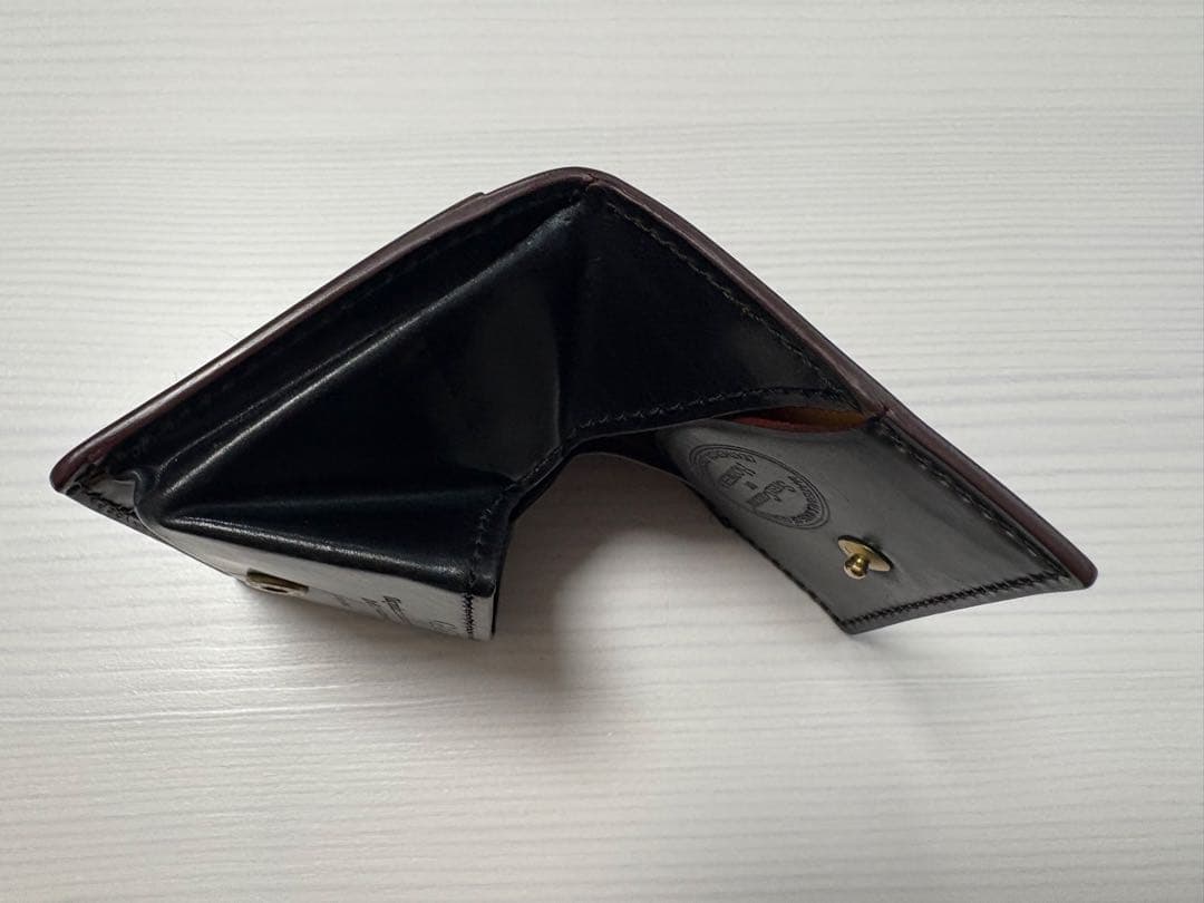 【タイムセール】GANZO シェルコードバン2 小銭入れ ブラック ホーウィン社