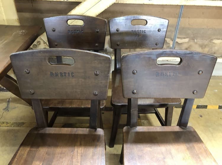 【お値下げOK】ダイニング５点セット カリモク ルスティックシリーズ