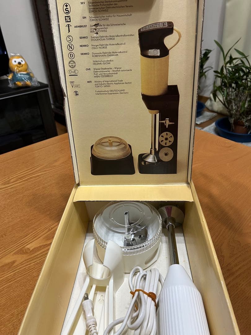 気まぐれ値下 bamix de luxe 泡立て器スイス製 27,400円で購入