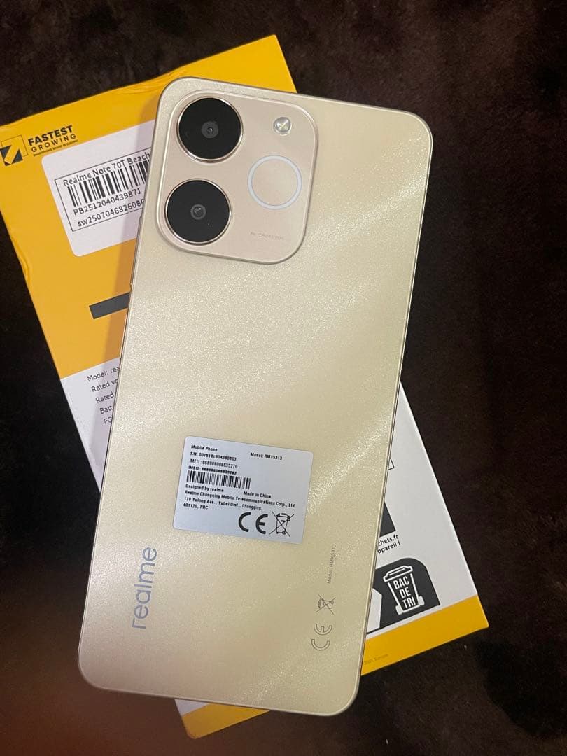 realme Note 70T 本体 4GB+64gb