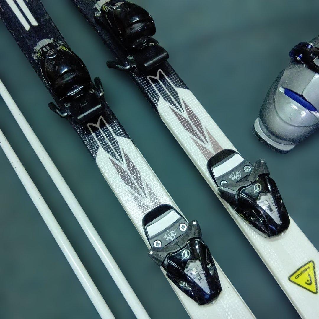 メンテナス済 137cm HEAD スキー板と靴…ポールセット