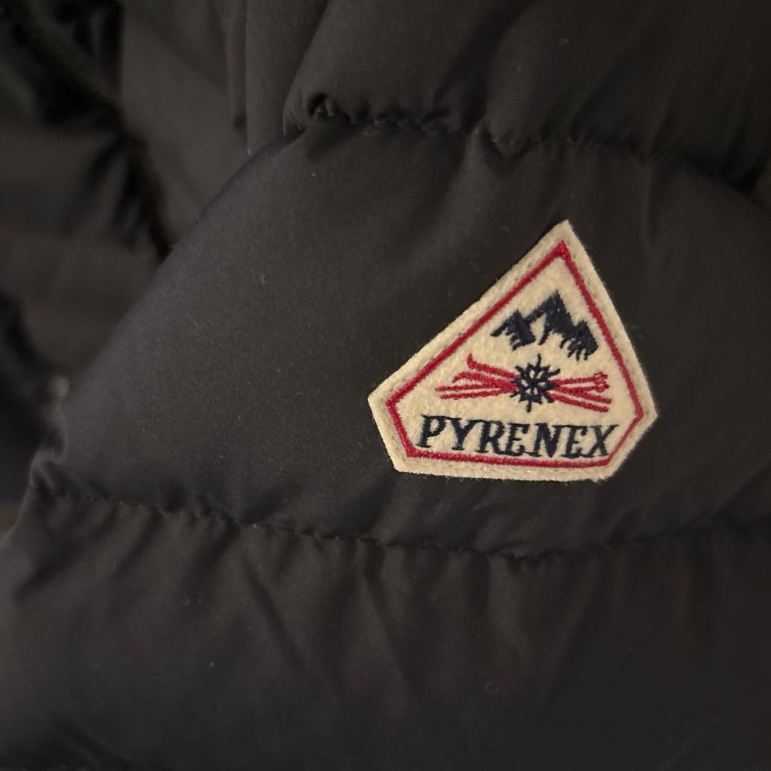 美品 今期 PYRENEX スプートニックロングソフト2 ダウンブラック