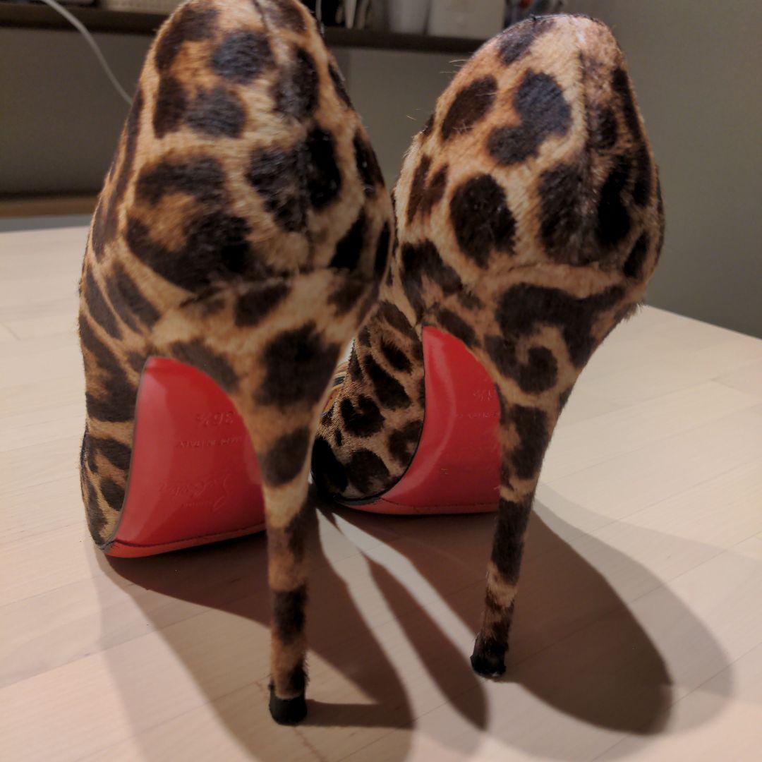 Christian Louboutin ヒョウ柄 ハイヒール