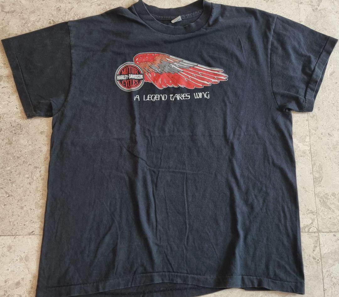 【希少XL】ハーレーダビットソン　フェードTシャツ