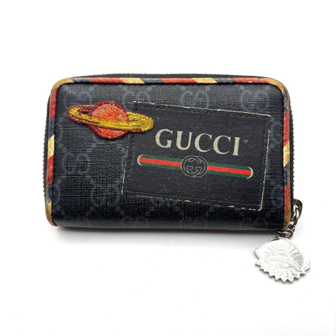 グッチ ケース ナイトクーリエ GGスプリーム タイガー シェリーライン