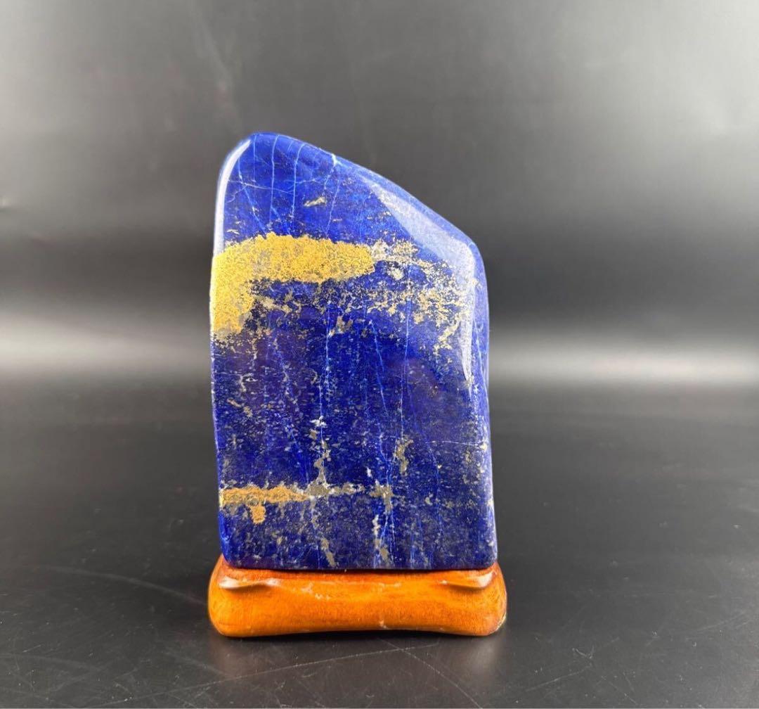 天然石 ラピスラズリ 原石 1kg 青金石 / 鑑賞石 自然石 インテリア 鉱石