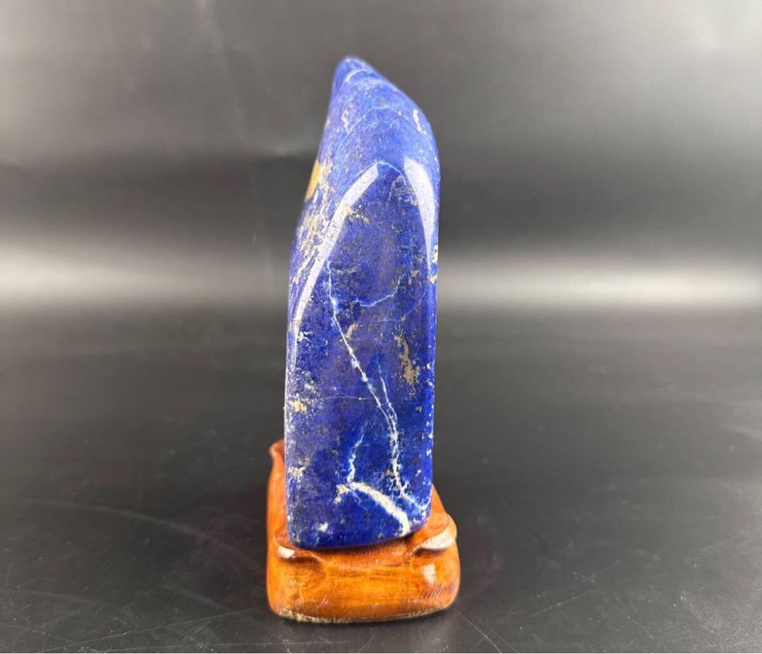 天然石 ラピスラズリ 原石 1kg 青金石 / 鑑賞石 自然石 インテリア 鉱石