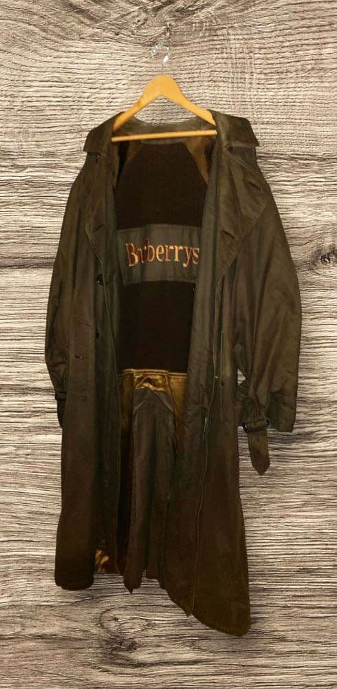 Burberry ビンテージ トレンチコート ライナー 付き 80s 古着