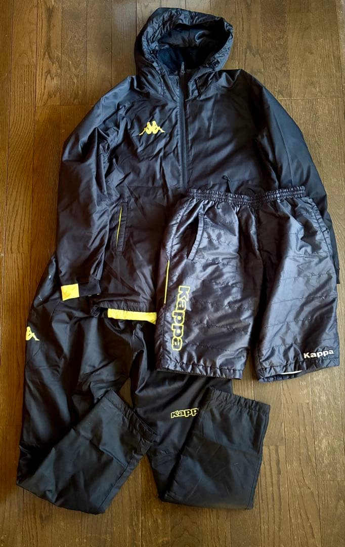 【H&F】KAPPA(カッパ ) 中綿 ウォーマー上下セット LUZ