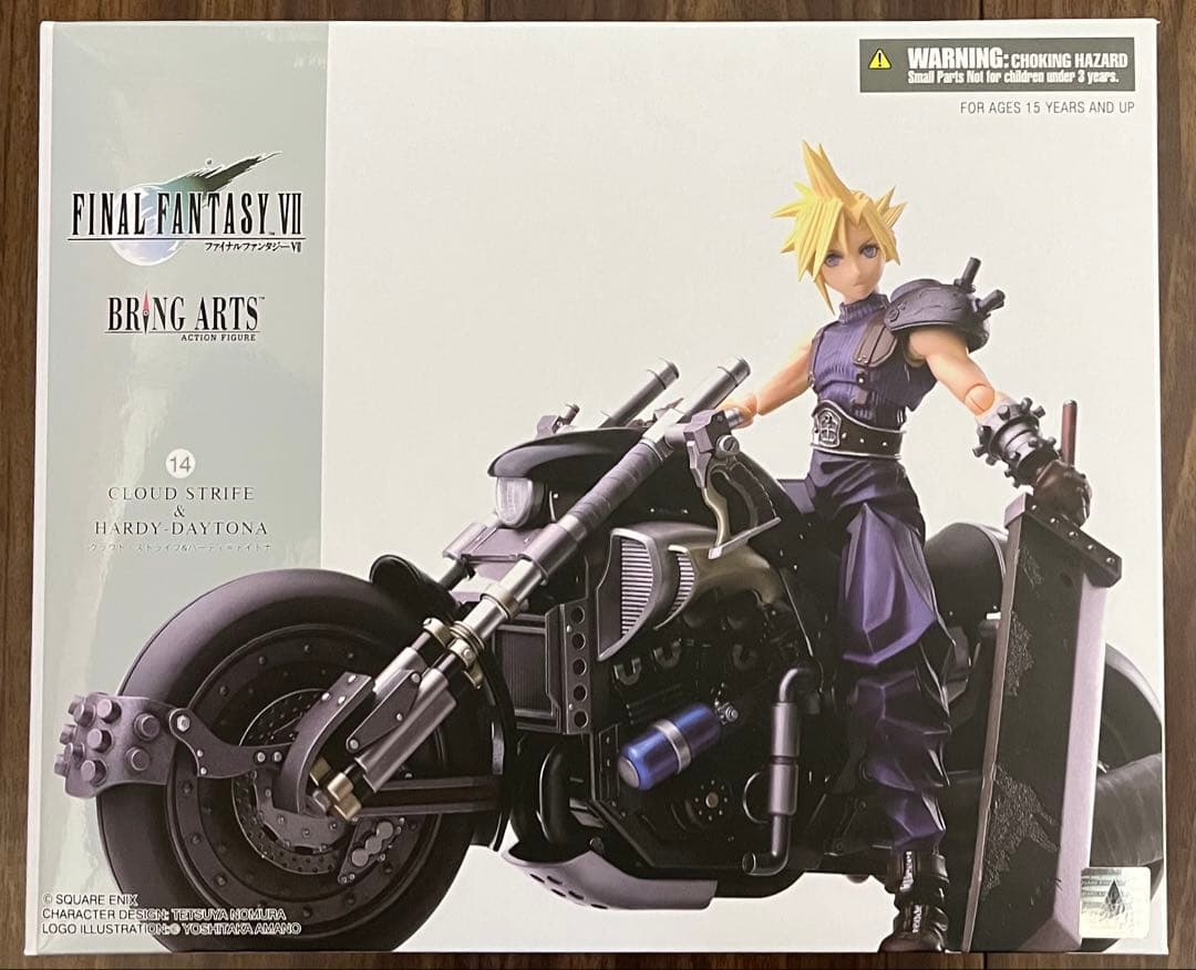 ファイナルファンタジー VII ブリングアーツ クラウド＆ハーディ＝デイトナ