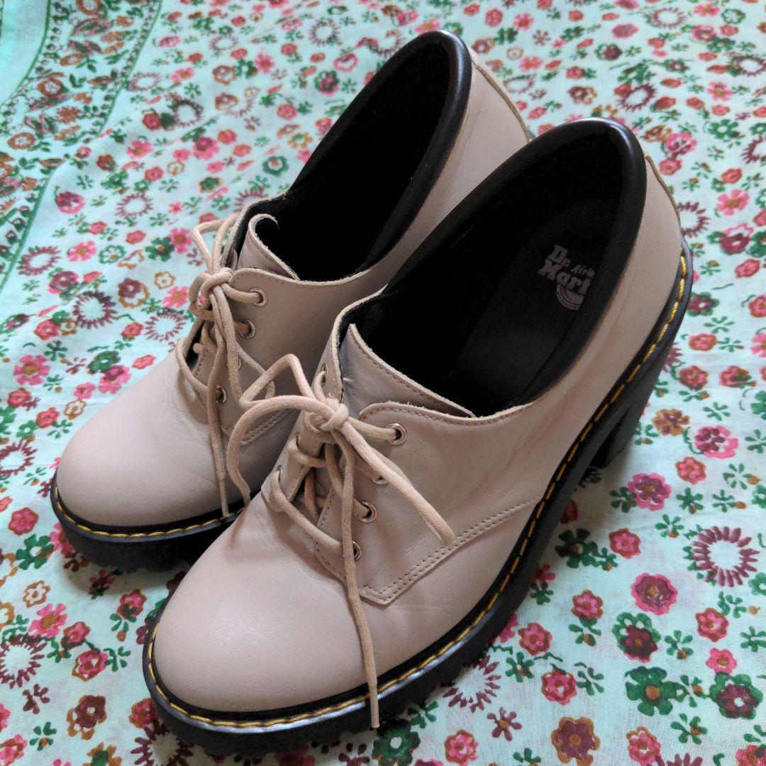 Dr.Martens・エアウェア・ヒールパンプス・グレージュ・UK8・25cm